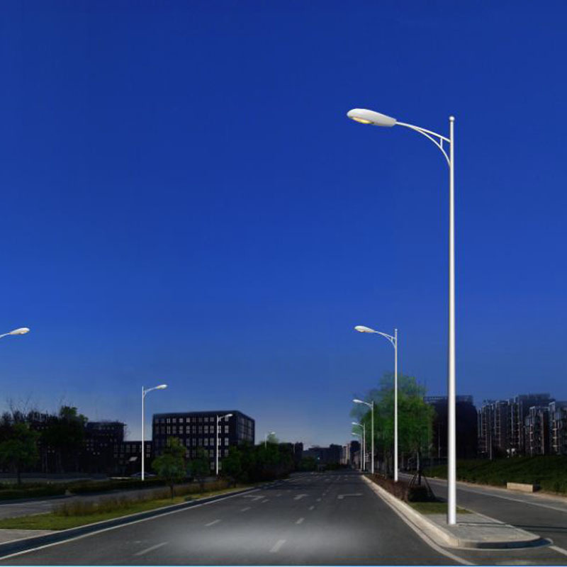 led路灯杆户外新农村4/5/6/8/10/12米小区广场市电道路高杆灯农村_太