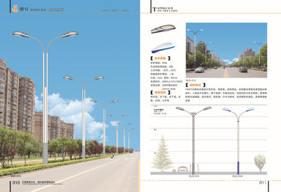 6米-12米热镀锌喷塑自弯臂LED路灯 – 江苏中耀光电科技